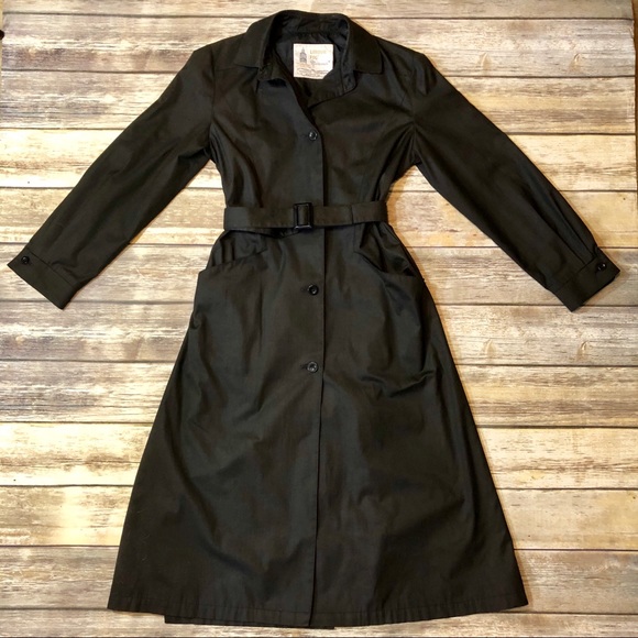 london fog maxi trench coat